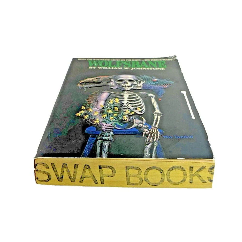 Wolfsbane by William W. Johnstone Vintage 1987 Zebra Books Paperback Unread